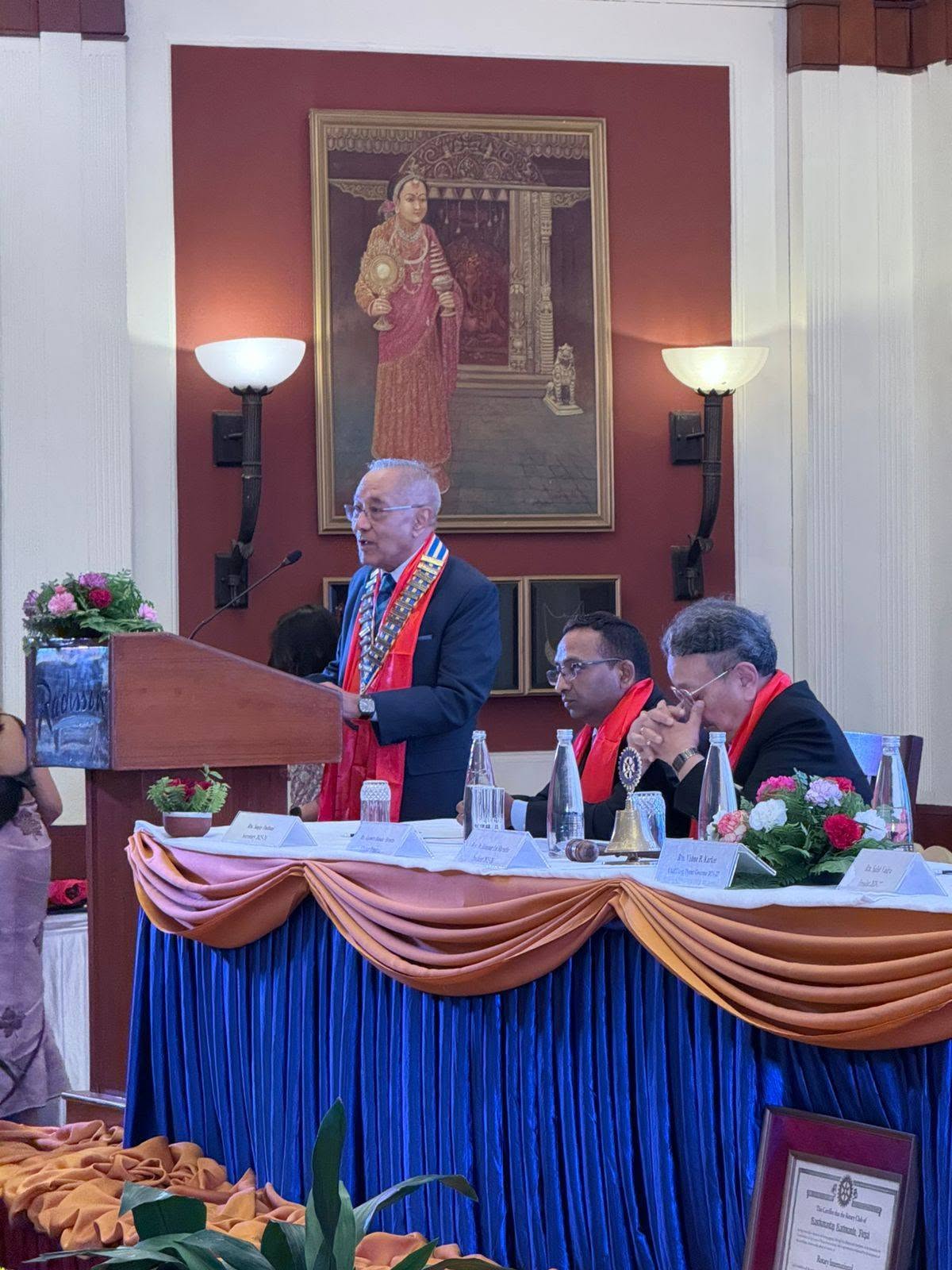 Charity event 25th  Installation and Silver Jubilee Gala conducted for Hospice Nepal