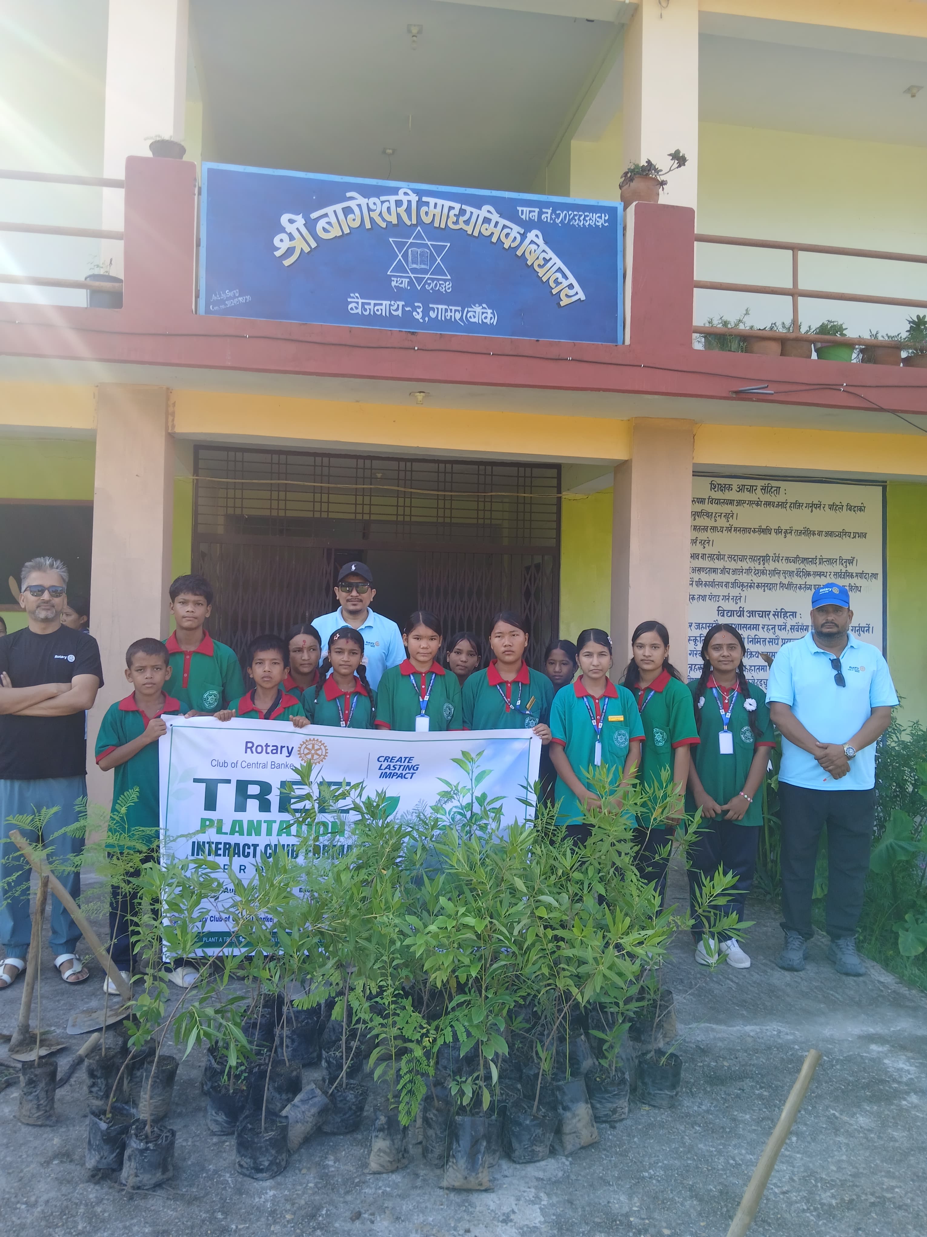 Interact Club Formation at Bageshwari Secondary School, Gavar Ward No -03
